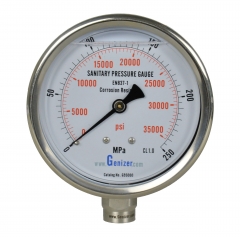 Sanitary High Pressure Gauge