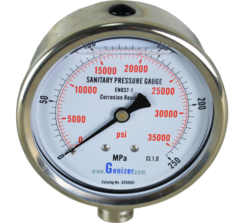 Sanitary High Pressure Gauge