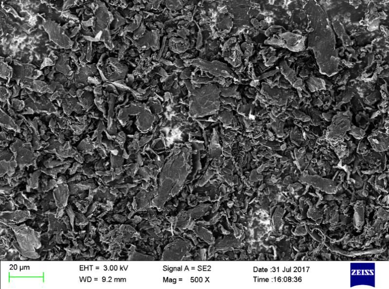 graphene before homogenizer