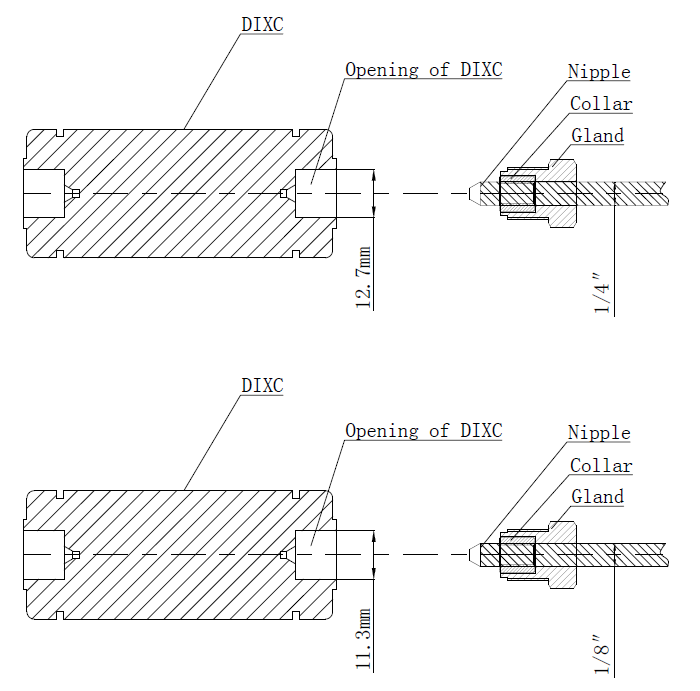 Y-Type Diamond Interaction Chambers