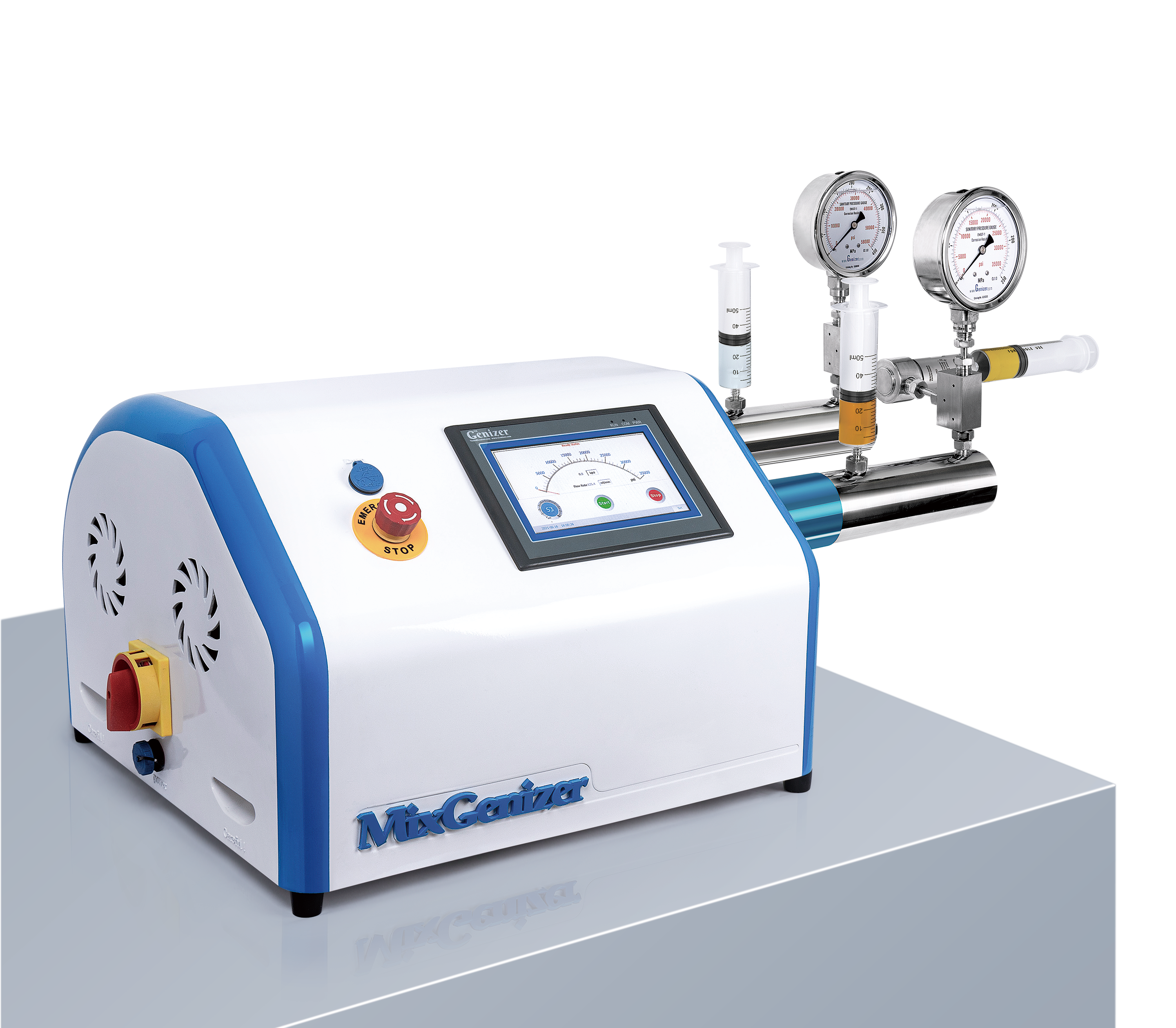 High Pressure Micromix Homogenizer MixGenizer || Genzier Lab Equipment